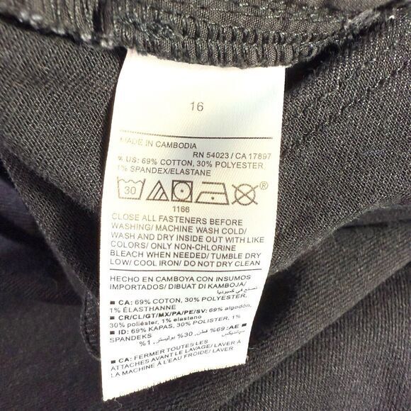 Old Navy Size 16 Wow Super Skinny High Rise Black Stretch Denim Womens Jean - Picture 5 of 10